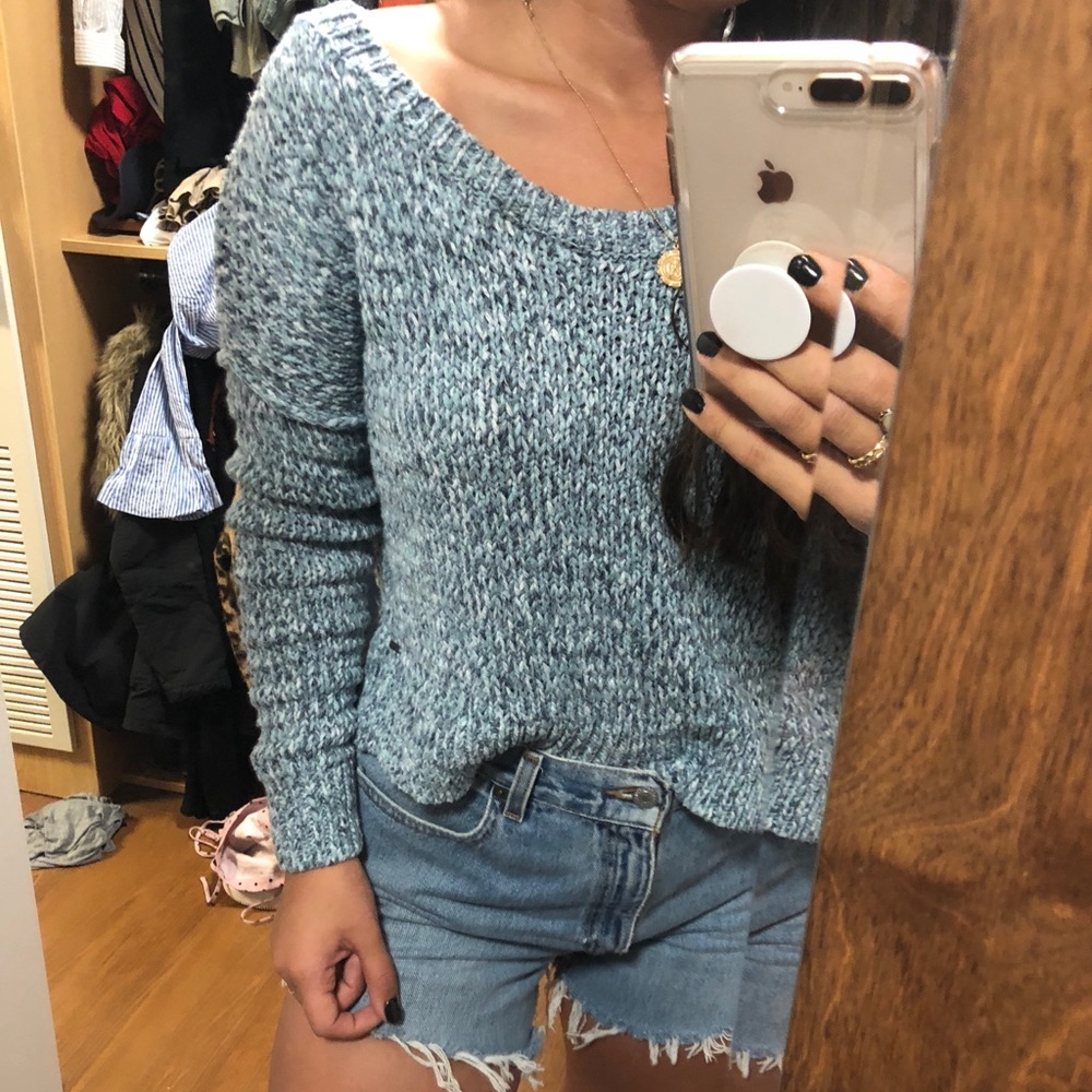 cropped sweater